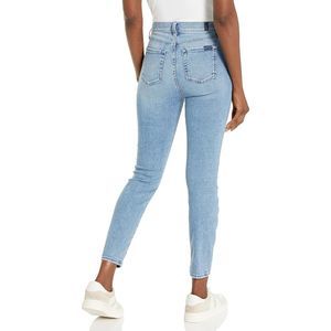 7 For All Mankind Jeans Gwenevere High-Waist Ankle Skinny Jeans Women's 28‎